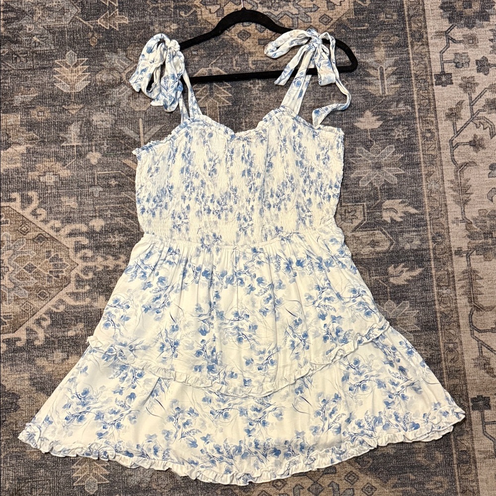Pink Lily Blue Fairy Coquette Dress